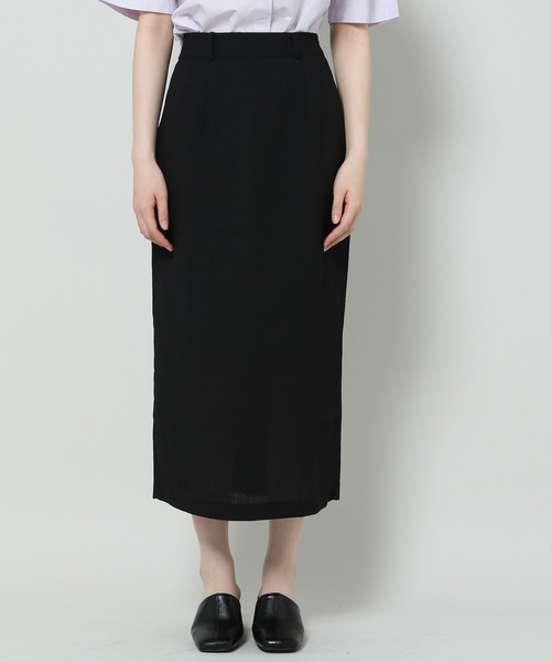 ALAND（エーランド）の「3.3 Field Trip／33 STRAIGHTロングスカート 2124453（スカート・レディース・ブラック/ベージュ・FREE）」の9枚目の写真