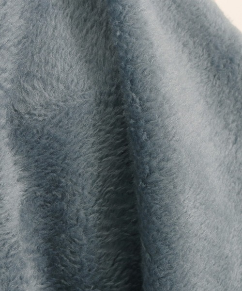 Magine（マージン）の「mlt3954- BACK BOA RIB TURTLE NECK PULLOVER カットソー（Tシャツ/カットソー・メンズ・ブルー系その他/ブラック/チャコール/オリーブ・46/44/48）」の8枚目の写真