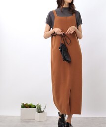 DRESKIP | 2WAY ニットキャミワンピース(ワンピース)