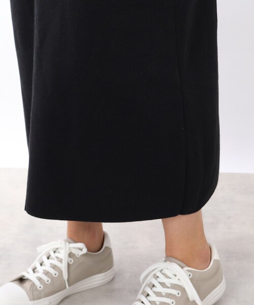 DRESKIP（ドレスキップ）の「◆2WAY ニットキャミワンピース（ワンピース・レディース・ブラック/ライトベージュ/レンガ・02/03）」の9枚目の写真