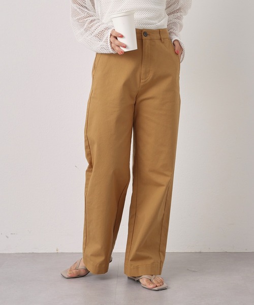 CIAOPANIC TYPY(チャオパニックティピー)の「TDPオックスワイドパンツ(その他パンツ・レディース・ブラック/グレー系その他/ベージュ・MEDIUM/X-SMALL/SMALL/LARGE)」の15枚目の写真