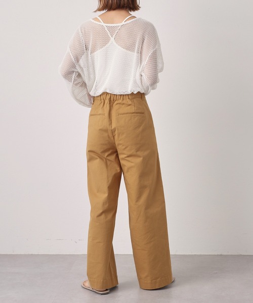 CIAOPANIC TYPY(チャオパニックティピー)の「TDPオックスワイドパンツ(その他パンツ・レディース・ブラック/グレー系その他/ベージュ・MEDIUM/X-SMALL/SMALL/LARGE)」の21枚目の写真