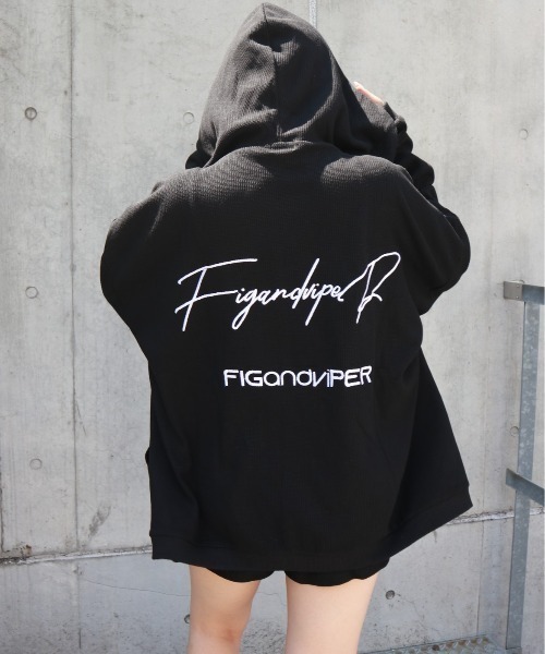 FIG&VIPER（フィグアンドバイパー）の「ワッフルビッグフーディ