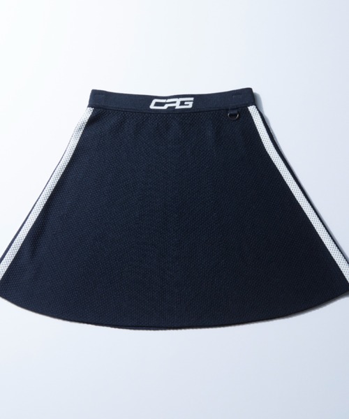 CPG GOLF（シーピージーゴルフ）の「Mesh knit mermaid skirt