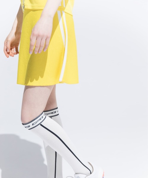 CPG GOLF メッシュスカート ホワイト サイズ1 CPG GOLF（シーピージーゴルフ）の「Mesh knit mermaid skirt