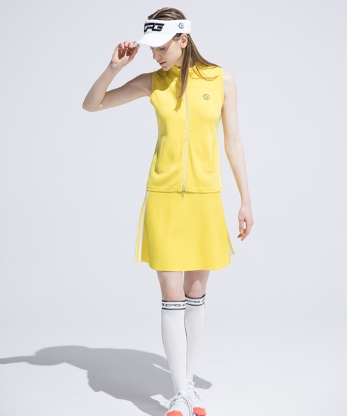 CPG GOLF（シーピージーゴルフ）の「Mesh knit mermaid skirt