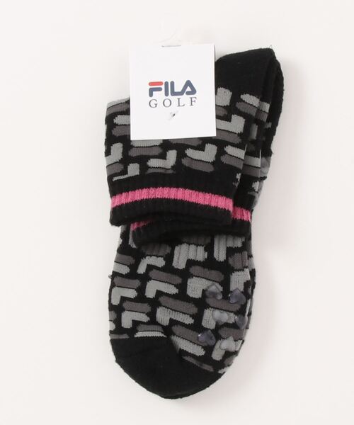 Fila Golf フィラ ゴルフ ショートソックス ブランド くるぶし 総柄 ロゴ 切替 靴下 持続消臭 滑り止め 防寒 保温 レディース ソックス 靴下 Fila Golf フィラゴルフ のファッション通販 Zozotown
