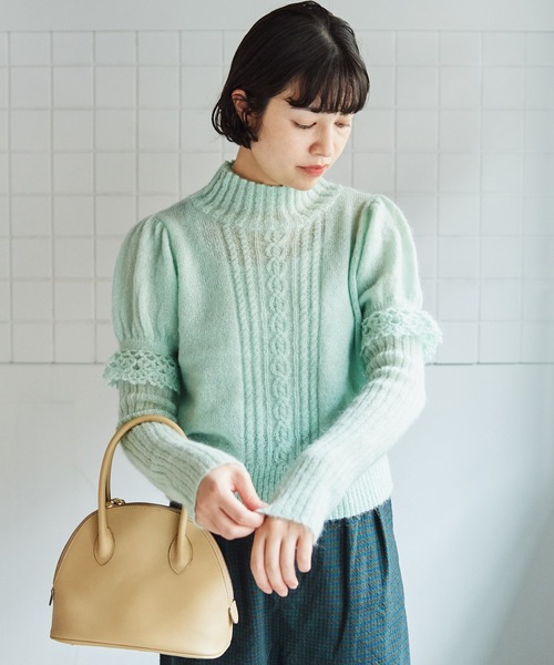 bulle de savon（ビュルデサボン）の「kid mohair pripri