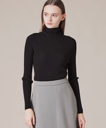 MACKINTOSH LONDON | リアリブニットタートルネックプルオーバー(ニット/セーター)