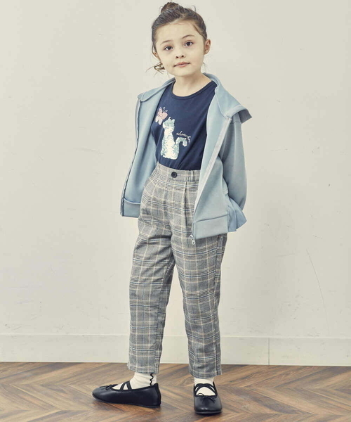 a.v.v（アーヴェヴェ）の「[100-130]スパンコールアソート長袖Tシャツ（Tシャツ/カットソー・キッズ・ホワイト/ネイビー/ライトブルー・120/130/100/110）」の12枚目の写真