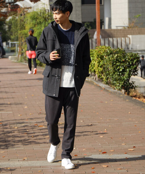 BEAMS HEART（ビームスハート）の「BEAMS HEART / ダッフル コート（ダッフルコート・メンズ・チャコールグレー/ネイビー・X-LARGE/LARGE/MEDIUM/SMALL）」の3枚目の写真