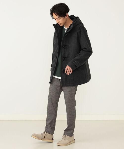 BEAMS HEART（ビームスハート）の「BEAMS HEART / ダッフル コート（ダッフルコート・メンズ・チャコールグレー/ネイビー・X-LARGE/LARGE/MEDIUM/SMALL）」の6枚目の写真