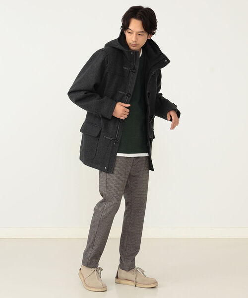 BEAMS HEART（ビームスハート）の「BEAMS HEART / ダッフル コート（ダッフルコート・メンズ・チャコールグレー/ネイビー・X-LARGE/LARGE/MEDIUM/SMALL）」の7枚目の写真