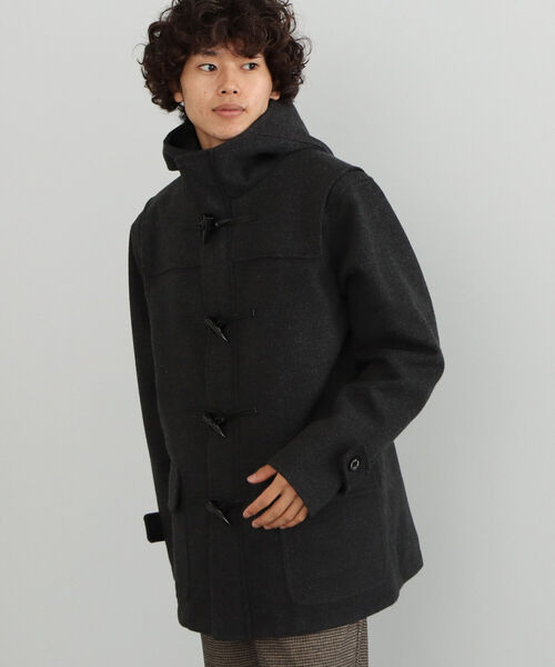 BEAMS HEART（ビームスハート）の「BEAMS HEART / ダッフル コート（ダッフルコート・メンズ・チャコールグレー/ネイビー・X-LARGE/LARGE/MEDIUM/SMALL）」の13枚目の写真