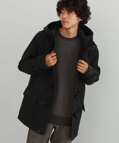 BEAMS HEART（ビームスハート）の「BEAMS HEART / ダッフル コート（ダッフルコート・メンズ・チャコールグレー/ネイビー・X-LARGE/LARGE/MEDIUM/SMALL）」の14枚目の写真