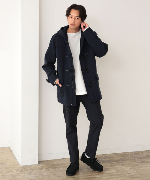 BEAMS HEART（ビームスハート）の「BEAMS HEART / ダッフル コート（ダッフルコート・メンズ・チャコールグレー/ネイビー・X-LARGE/LARGE/MEDIUM/SMALL）」の16枚目の写真