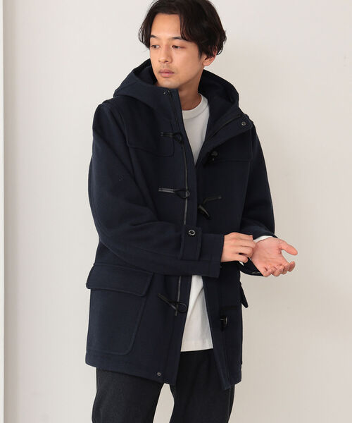 BEAMS HEART（ビームスハート）の「BEAMS HEART / ダッフル コート（ダッフルコート・メンズ・チャコールグレー/ネイビー・X-LARGE/LARGE/MEDIUM/SMALL）」の17枚目の写真