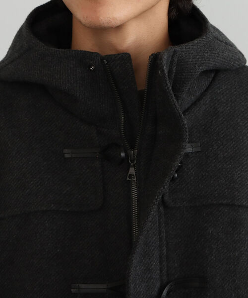 BEAMS HEART（ビームスハート）の「BEAMS HEART / ダッフル コート（ダッフルコート・メンズ・チャコールグレー/ネイビー・X-LARGE/LARGE/MEDIUM/SMALL）」の22枚目の写真
