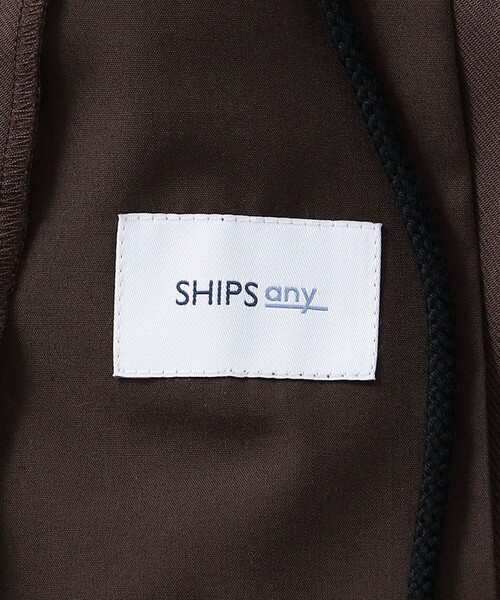 SHIPS any（シップス エニィ）の「SHIPS any: 【セットアップ対応】 トリプルクロス テーパード イージー パンツ◇（スラックス・メンズ・チャコールグレー/ブラウン/ブラック・LARGE/X-LARGE/MEDIUM/SMALL）」の4枚目の写真