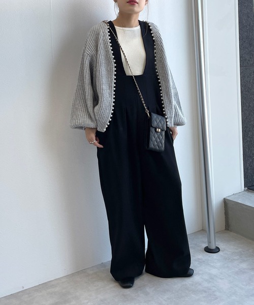 w closet(ダブルクローゼット)の「キルティングミニショルダーバッグ(ショルダーバッグ・レディース・アイボリー/ブラック/サックスブルー・FREE)」の18枚目の写真