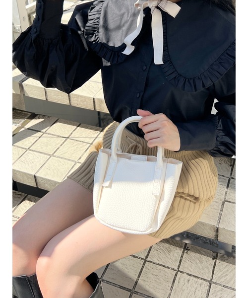 PHILLY(フィリー)の「2WAYミニトートショルダー(ショルダーバッグ・レディース・ピンク/ホワイト/ブラック・FREE)」の20枚目の写真