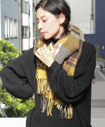 LEPSIM | 洗えるチェックストール 294846(ストール/ショール)