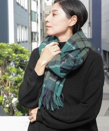 LEPSIM | 洗えるチェックストール　294846(ストール/ショール)