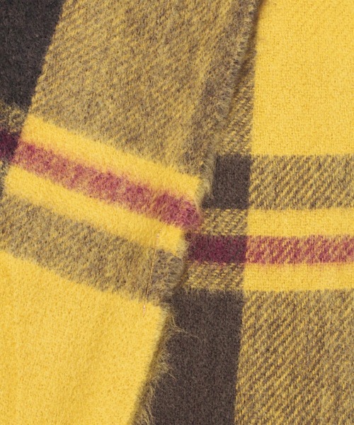 LEPSIM（レプシィム）の「洗えるチェックストール　294846（ストール/ショール・レディース・ライトグレー/ベージュ/オフホワイト/ピンク/イエロー/ブルー・ONE SIZE）」の15枚目の写真