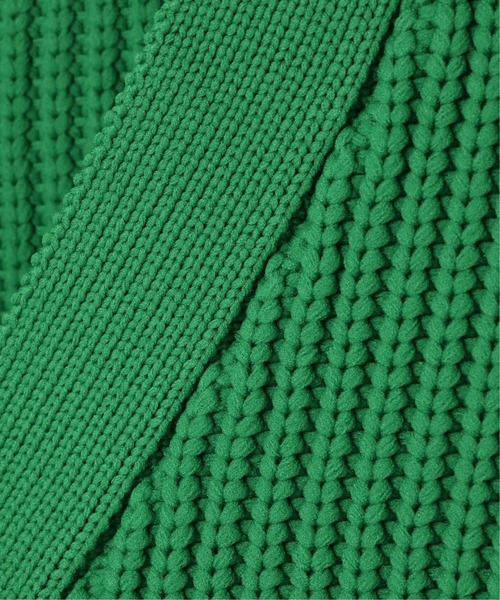 notch.（ノッチ）の「片畦Vネックカーディガン（カーディガン/ボレロ・レディース・グリーン/ピンク/オレンジ/ブラック/オフホワイト/ブルー・M）」の17枚目の写真