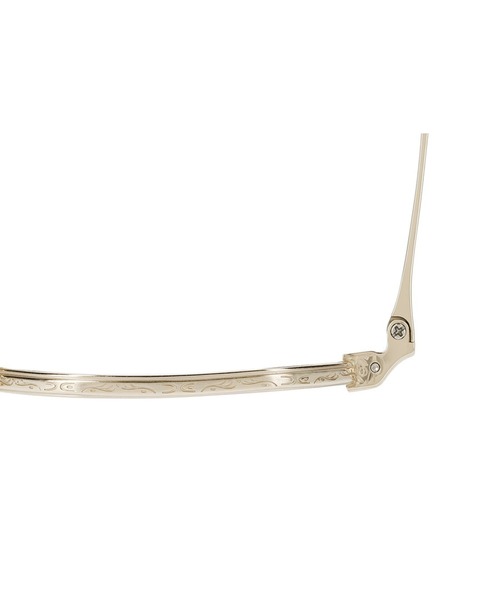 UNITED ARROWS（ユナイテッドアローズ）の「ボストン型 メガネ｜ユナイテッドアローズ｜Zoff｜UNITED ARROWS DRESS UP（メガネ・レディース・シルバー/ゴールド・FREE）」の5枚目の写真