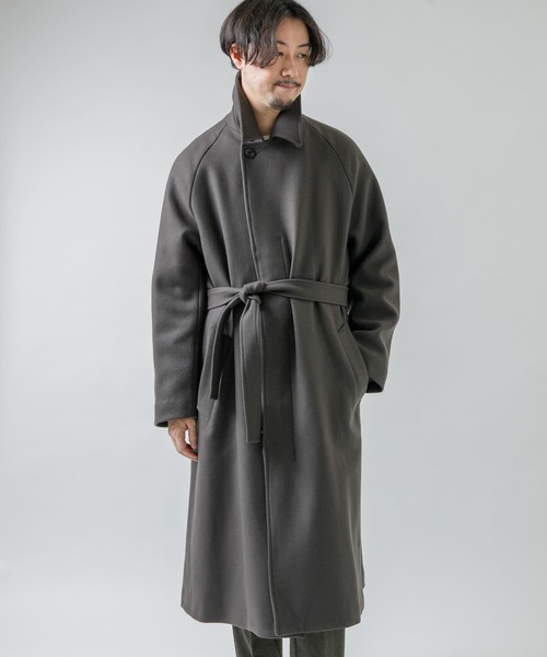 [URBAN RESEARCH]Bellandiベルテッドオーバーコート URBAN RESEARCH ROSSO MEN（アーバンリサーチロッソメン）の