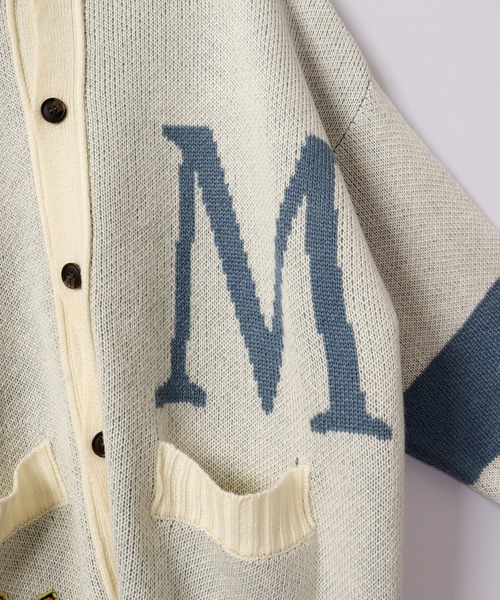 A.T,C in the attic homme(エーティーシーインジアティックオム)の「襟付き 刺繍ワイドカーディガン 2022AW(カーディガン/ボレロ・メンズ・ブラック/オフホワイト・L/M)」の16枚目の写真