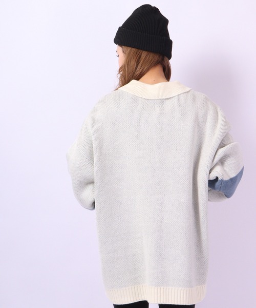 A.T,C in the attic homme(エーティーシーインジアティックオム)の「襟付き 刺繍ワイドカーディガン 2022AW(カーディガン/ボレロ・メンズ・ブラック/オフホワイト・L/M)」の21枚目の写真