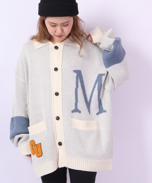 A.T,C in the attic homme(エーティーシーインジアティックオム)の「襟付き 刺繍ワイドカーディガン 2022AW(カーディガン/ボレロ・メンズ・ブラック/オフホワイト・L/M)」の18枚目の写真