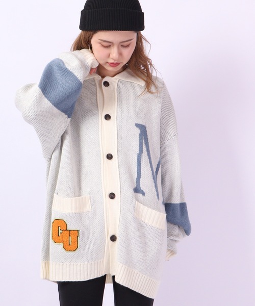 A.T,C in the attic homme(エーティーシーインジアティックオム)の「襟付き 刺繍ワイドカーディガン 2022AW(カーディガン/ボレロ・メンズ・ブラック/オフホワイト・L/M)」の19枚目の写真