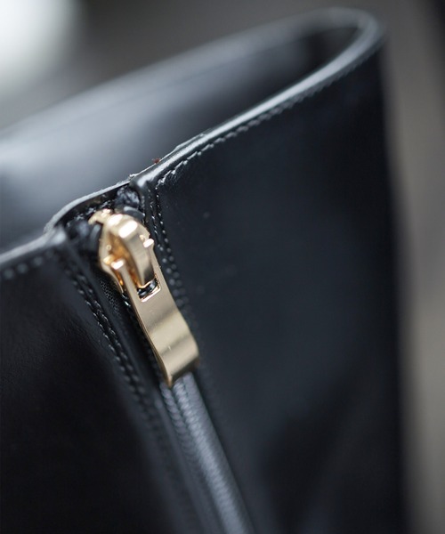 SESTO(セスト)の「チャンキーヒールミドルブーツ(ブーツ・レディース・ブラウン/ブラック・S/M/L/LL/3L)」の10枚目の写真