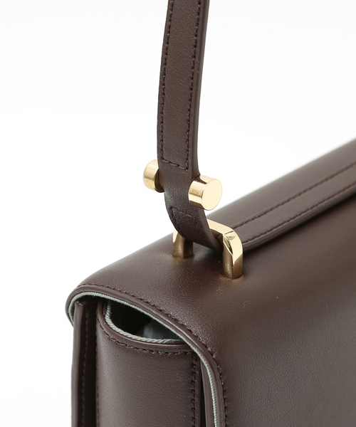 Kabinett（カビネ）の「kabinett　ﾎﾞｯｸｽﾊﾞｯｸﾞ（ショルダーバッグ・レディース・ブラック/ブラウン・フリー）」の7枚目の写真