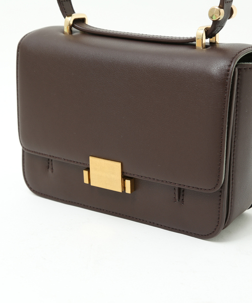 Kabinett（カビネ）の「kabinett　ﾎﾞｯｸｽﾊﾞｯｸﾞ（ショルダーバッグ・レディース・ブラック/ブラウン・フリー）」の9枚目の写真