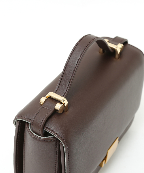 Kabinett（カビネ）の「kabinett　ﾎﾞｯｸｽﾊﾞｯｸﾞ（ショルダーバッグ・レディース・ブラック/ブラウン・フリー）」の14枚目の写真