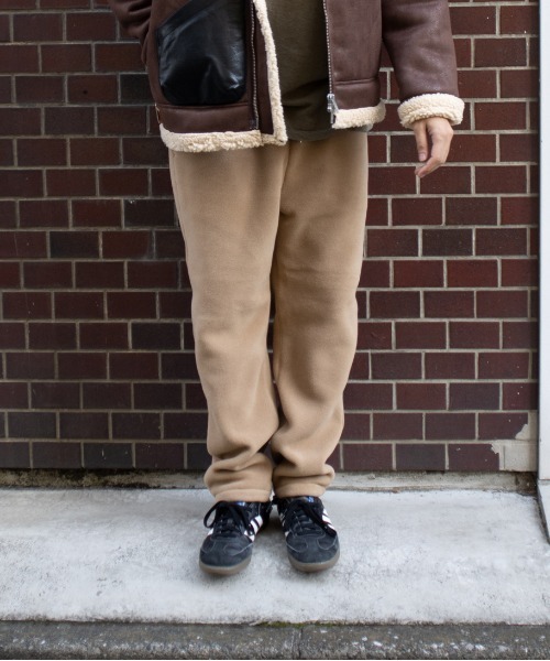 UNIVERSAL OVERALL(ユニバーサルオーバーオール)の「フリースパンツ【FLEECE CHEF PANTS】(その他パンツ・メンズ・オリーブ/ベージュ/ブラック・M/S/L)」の4枚目の写真