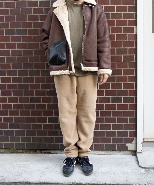 UNIVERSAL OVERALL(ユニバーサルオーバーオール)の「フリースパンツ【FLEECE CHEF PANTS】(その他パンツ・メンズ・オリーブ/ベージュ/ブラック・M/S/L)」の5枚目の写真