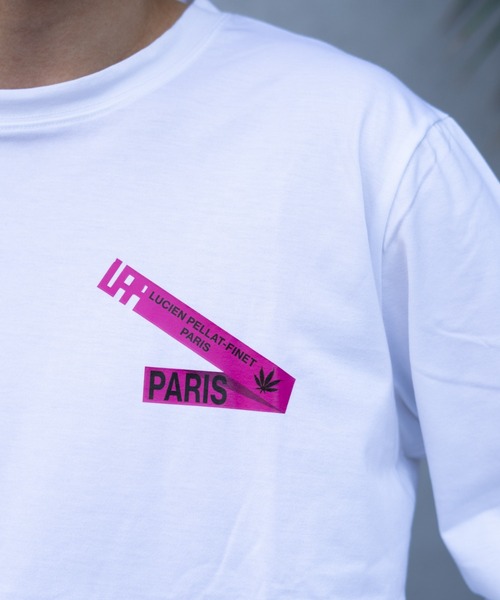 Lucien Pellat-Finet（ルシアンペラフィネ）の「lucien pellat-finet/ルシアン ペラフィネ/別注LPF PARISボカシリーフ ロングスリーブTシャツ（Tシャツ/カットソー・メンズ・ホワイト/ブラック・MEDIUM/LARGE/X-LARGE）」の7枚目の写真