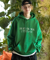 WV PROJECT | 【WV PROJECT/ダブリューブイプロジェクト】Hawkins Hood / 刺繍 ワンポイント プルオーバーパーカー(パーカー)