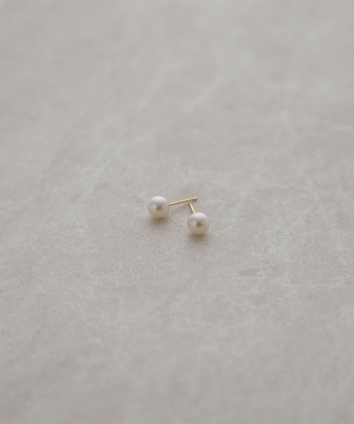 ff by decor urban research　アコヤパール5mmピアス