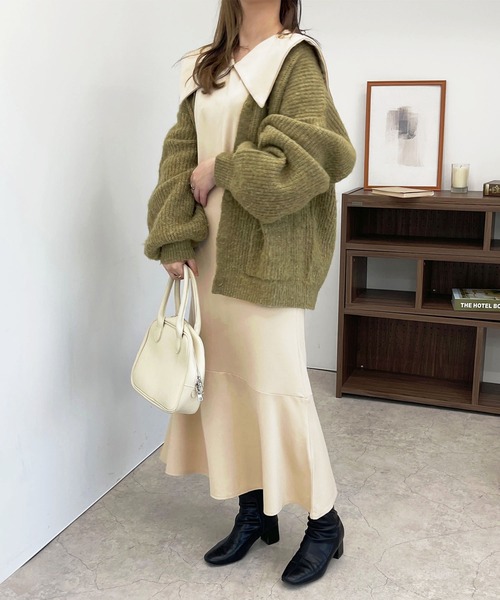 セール】セーラーカラーマーメイドワンピース【ZOZOTOWN限定アイテム