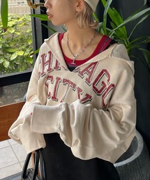 CIAOPANIC | ピグメントスキッパーフーディー/ショート丈パーカー(パーカー)