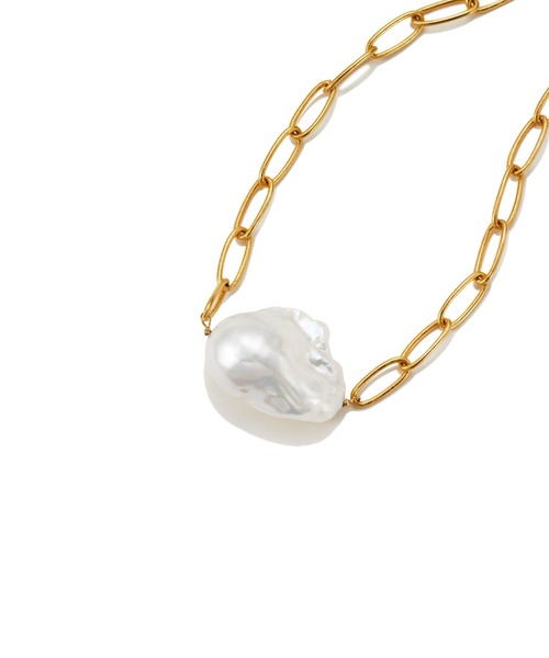 PAS TIERRA(パティエラ)の「【HERE DITAS】IN A ROW Baroque Anklet(アンクレット・レディース・イエローゴールド・FREE)」の2枚目の写真