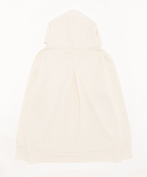 Samansa Mos2 blue(サマンサモスモスブルー)の「ダンボールニットパーカー(パーカー・レディース・サックスブルー/チャコール/キナリ・フリ-)」の15枚目の写真