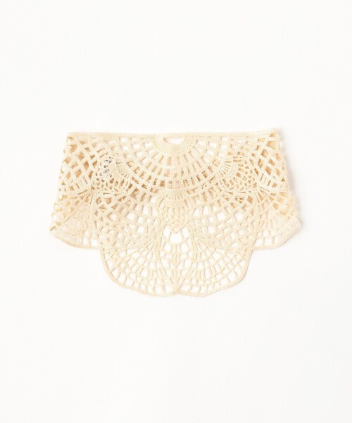 Ray BEAMS（レイビームス）の「Ray BEAMS / バブーシュカ（ストール/ショール・レディース・ライトブルー/ナチュラル・ONE SIZE）」の6枚目の写真