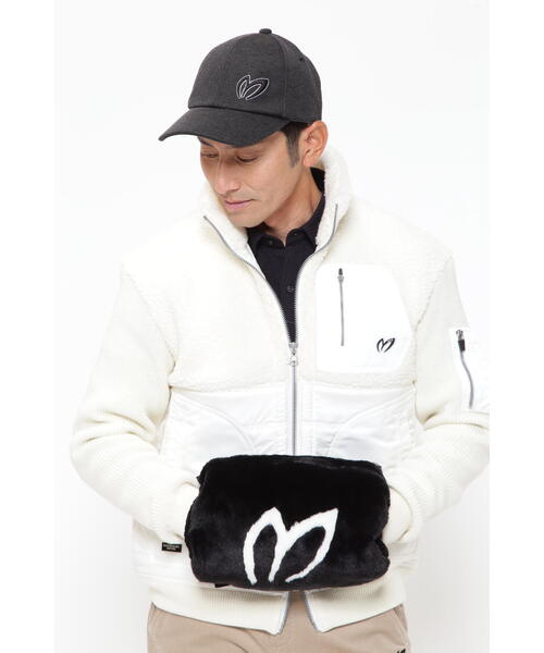 からし【MASTER BUNNY EDITION 】ハンドウォーマー MASTER BUNNY EDITION ゴルフ 「MASTER EDITION」合繊ハンド